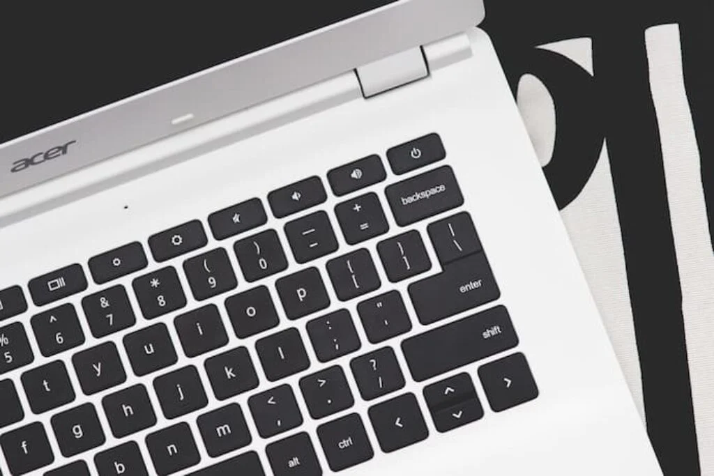 Um notebook da Acer.